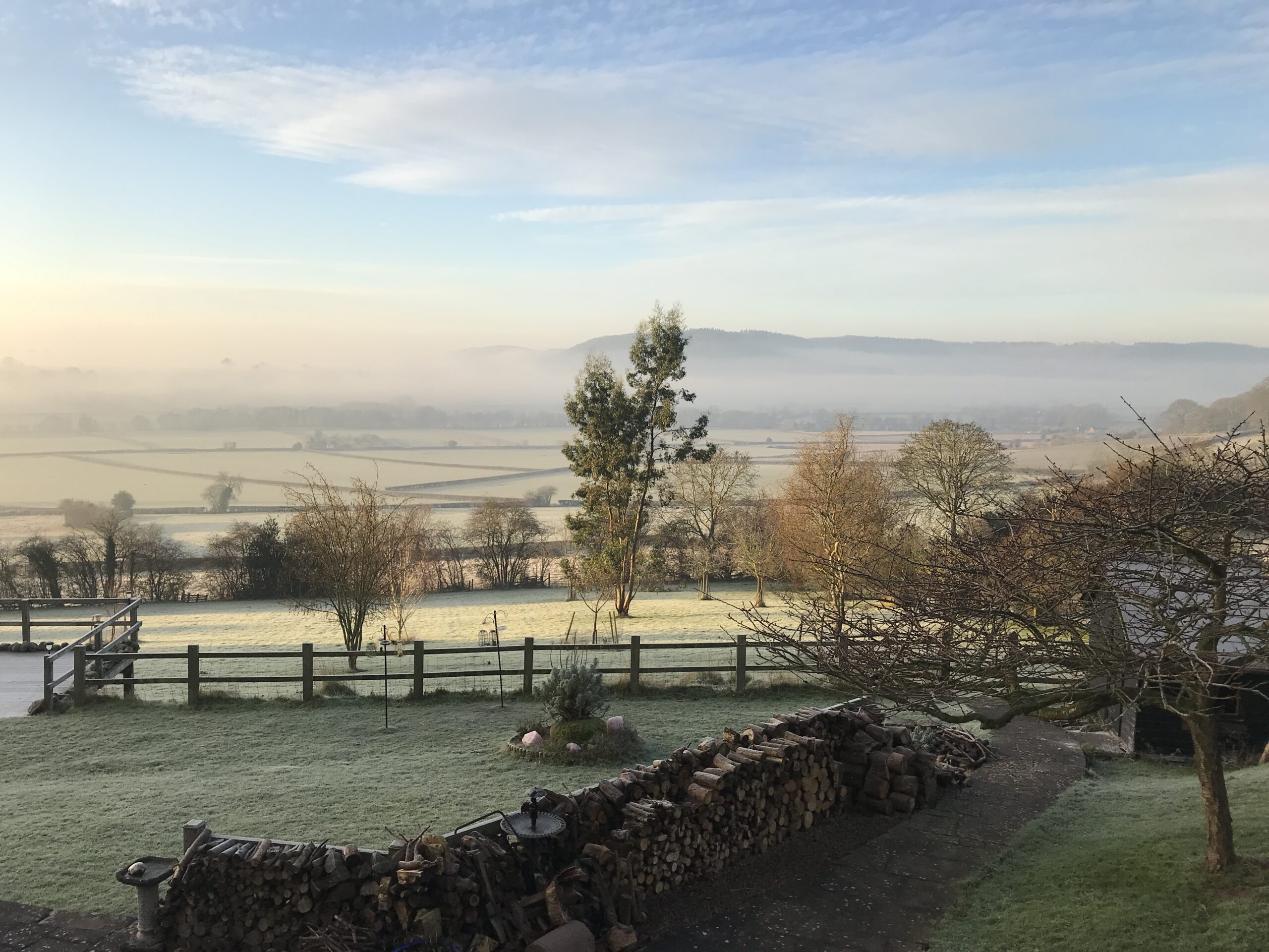 frosty morning at The Heart Centre